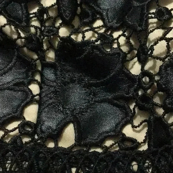 Romeo + Juliet Couture Lace Dress Black Sz Small - Picture 7 of 11